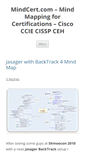 Mobile Screenshot of mindcert.com